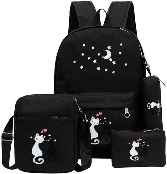 bageek School Bag for Teen Girls Backpack Student Bookbag Travel Backpack Daypack