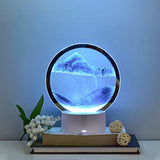3D Moving Sand Art & Color Changing Lamp