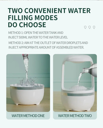 Anti Gravity Humidifier Water Drop Backflow