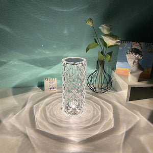 Nordic Rose Projector Crystal Lamp