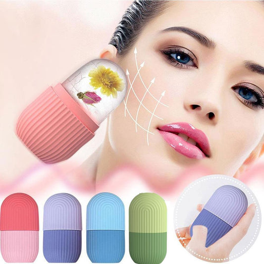 Silicone Ice Cube Mold Face Beauty Lifting Massager Roller